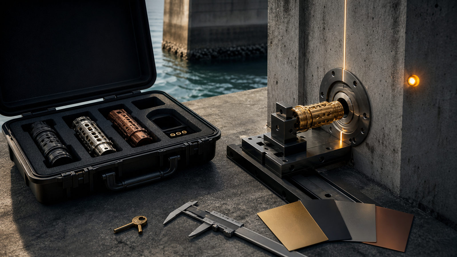 One modular tool crosses a measured gateway while the alternatives remain contained.